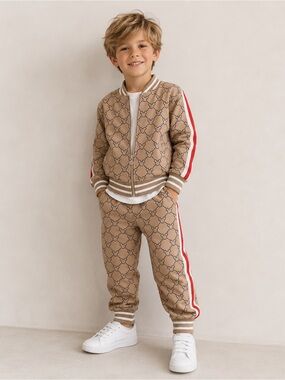 Disney Japan Mickey Mouse Zip-Up Jacket & Jogger Set | Kids Size 6 (Small)